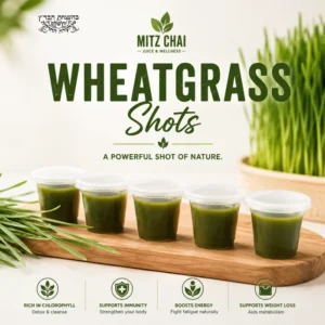 Wheatgrass shots